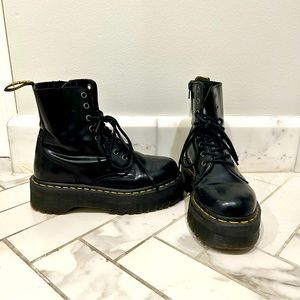 Dr. Marten’s Jadon III Platform Boots (size 7; black)